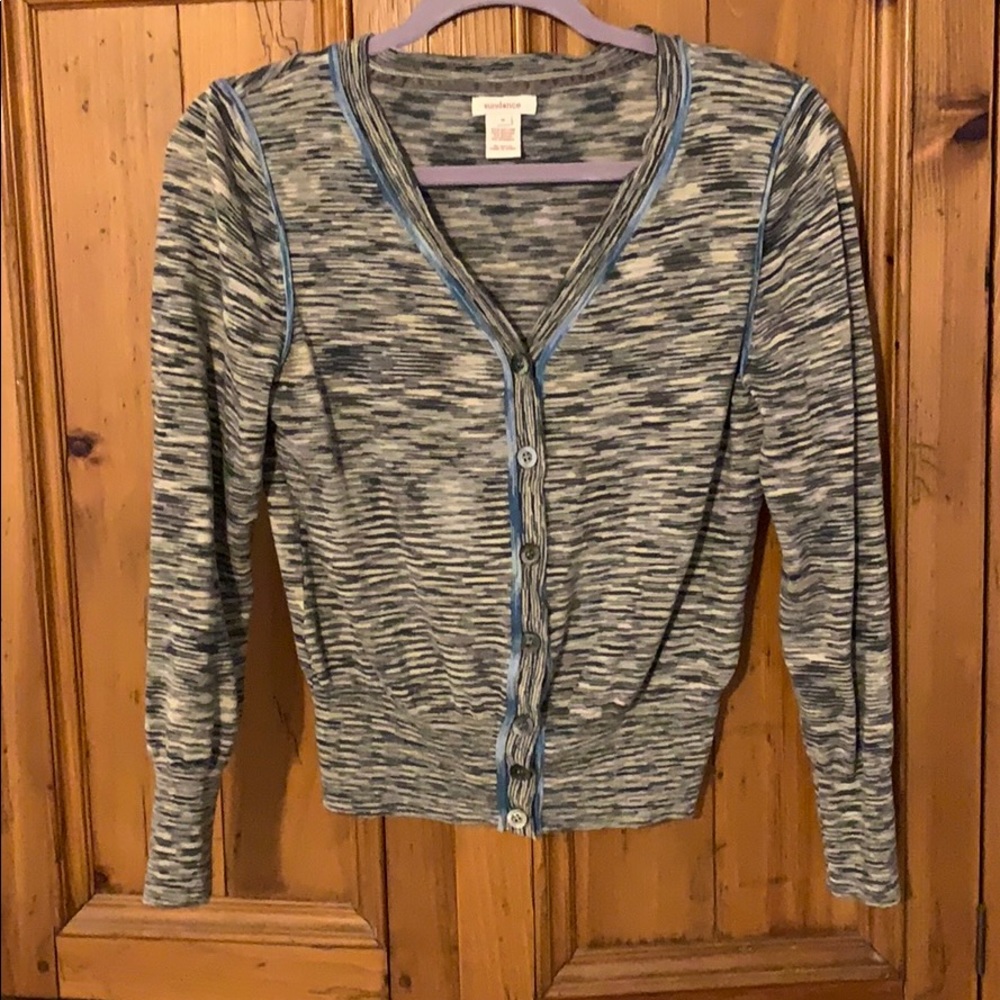 Sundance striped button down cardigan